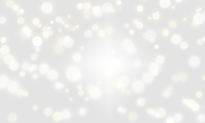 Abstract bokeh light white background