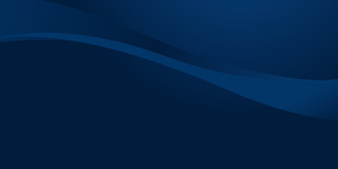 Dark blue navy background. Blue white abstract background with blue wave curve in faded distressed vintage grunge texture design, old geometric pattern paper in modern art design 