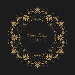 Circular arabic pattern