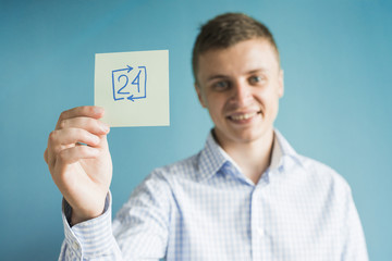 Picture icon 24 hours in hand