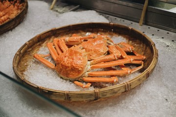 grilled shrimp in a pan 