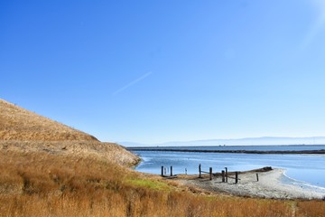 Wooden Bridge over Bay 