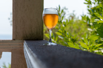 Aperol Spritz in a glass served cold