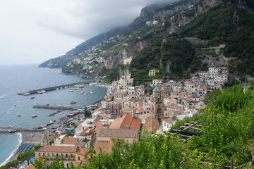 Naklejka na ściany i meble Amalfi Coast