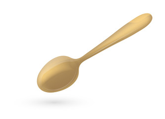 ein goldener Löffel