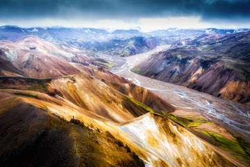 Islandia z lotu ptaka © Aleksander