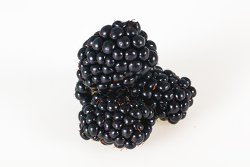 Sweet tasty ripe Blackberry heap