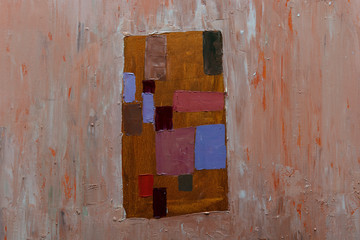 oil painting fragment, abstract illustration