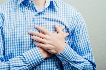 Businessman suffer from heart attack