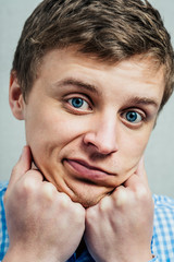 Fototapeta premium portrait of young man