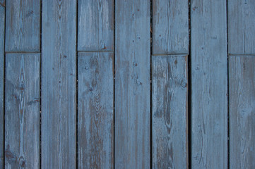 Texture - wooden painted blue paint boards, vintage, wood, road from wooden boards