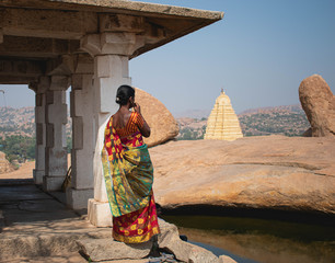 Woman in Hampi