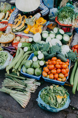 Obst- und Gemüsehändler, Vietnam
