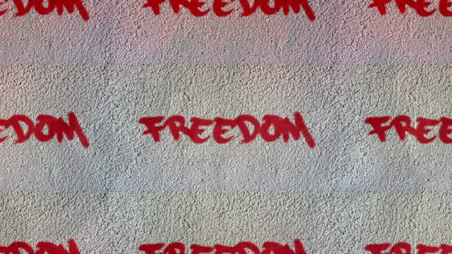 Freedom Infinite Zoom Abstract Video