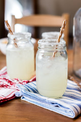Lemonade drink homemade