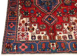 Old and modern Persian Colourful Arabesque and handmade carpet, rug gelim, patchwork, and Gabbeh...