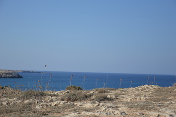 beach and sea in cyrpus