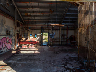 Details of an abandoned NATO military base