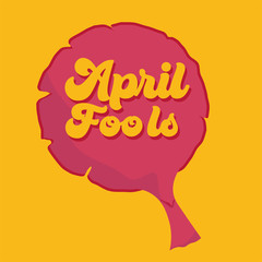 April fools day poster