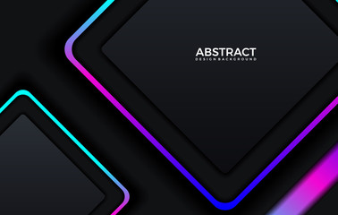 modern gradient bright and dark color. geometric background. Abstract website landing page. Banner, poster, cover, wallpaper vector design template.