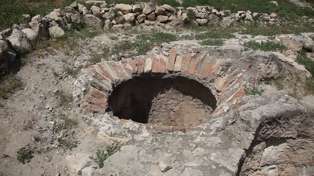 Water reservoir in Tel of Jericho, Tell es Sultan
The oldest and lowest city in the world