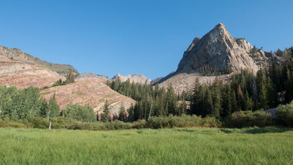 Up in the mountains above the Salt Lake Valley, there are beautiful little pockets of nature to escape into, like Lake Blanche (if you can make the 4-mile steep climb to find it!)