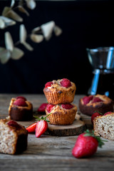 strawbery muffin