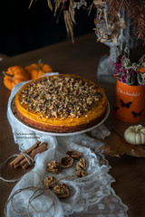 pumpkin cheesecake