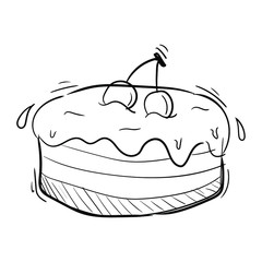 apple pie on a plate