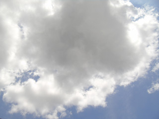 blue sky with clouds