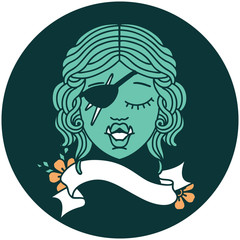 orc rogue character face icon