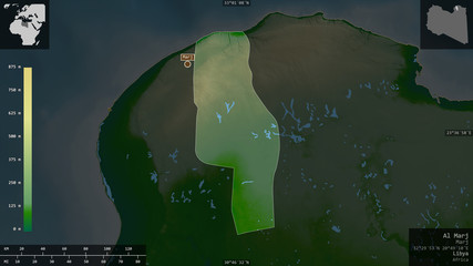 Al Marj, Libya - composition. Physical