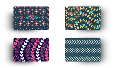 set background pattern with a unique and charming shape