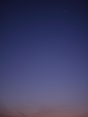 夕景　紫
