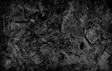 Abstract wood wall black background.