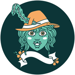 orc bard character  icon