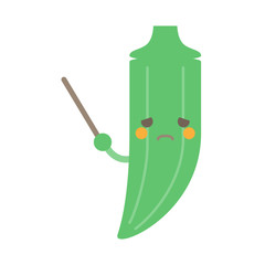 指示棒オクラ悲しむ