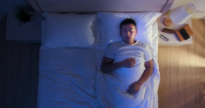 Man Snores At Night