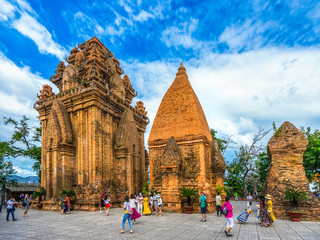 Ponagar or Thap Ba Po Nagar is a Cham temple tower near Nha Trang city in Vietnam