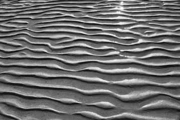 Sand ripples abstract