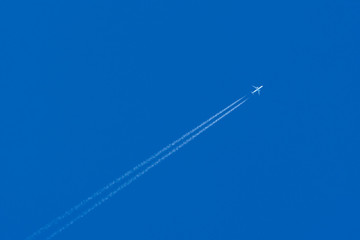 Planes on blue sky at Vietnam