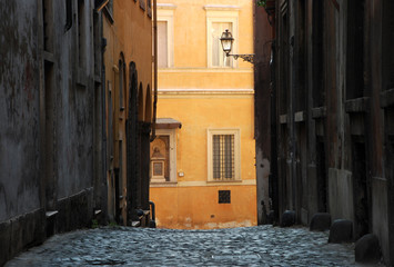 Typical Architecture in Rome, Italy