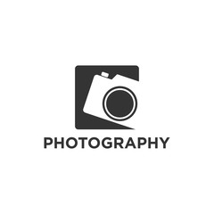 Creative Photography Concept Logo Design Template