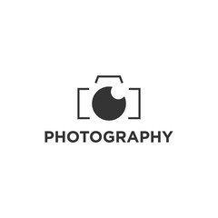 Creative Photography Concept Logo Design Template