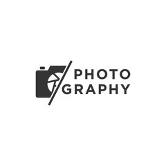 Creative Photography Concept Logo Design Template