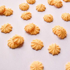 Flat lay image of sweets/lollies/candies. Perfect for lolly shop, candy shop, sweets shop.