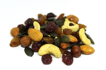 Student mix. Mixed nuts, berries and seeds.