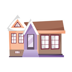 house property architecture entrance residential isolated icon