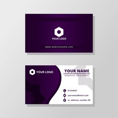 Fototapeta na wymiar creative business card vector template