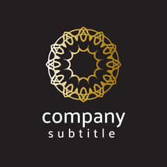 Fototapeta premium ornament logo